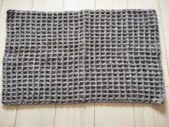 ワッフル模様のマット