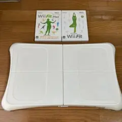 任天堂 Wii Fit バランスWiiボード &ソフト2枚セット