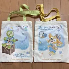 新品 ファインドユアビューティフルブルー トートバッグ クリップ