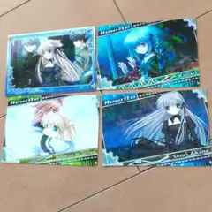 Rewrite キャラクターカード 4枚セット美品