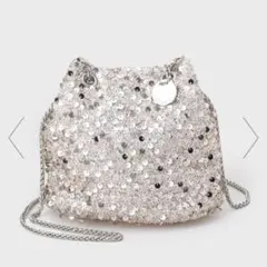 シルバー パーティーバッグ