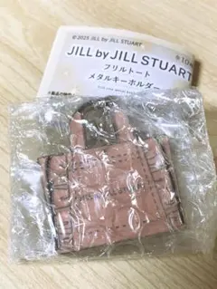 JILLbyJILLSTUARTメタルキーホルダー F ピンクシルバー