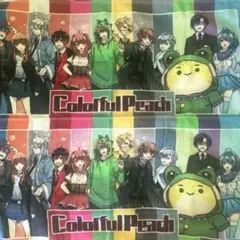 カラフルピーチ しまむら フェイスタオル2枚セット