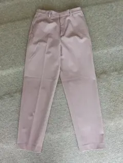 ほぼ新品★ユニクロ　スマートアンクルパンツ　Sサイズ　ピンク