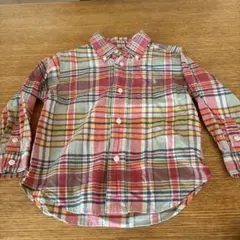 Ralph Lauren チェック柄シャツ 90サイズ