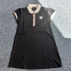 COMME CA ISM ネイビー ポロワンピース 130A