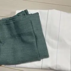 【処分価格】ニトリ 遮光カーテン マカロン レースカーテンセット☆丈190cm☆