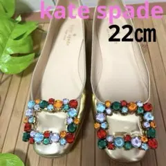 ★ kate spade 靴 ケイトスペード ニューヨーク　フラットシューズ ♠︎のサムネイル