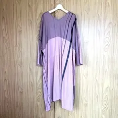 [訳あり] tamaki niime・a-line①ワンピース・ パープル系 訳あり] tamaki niime・a-line①ワンピース・ パープル系 - メルカリ