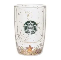 スターバックス　ホリデー　2025ダブルウォール耐熱グラス　スター　355ml