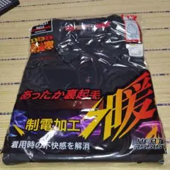 あったか裏起毛制電加工ポロシャツ2枚セット