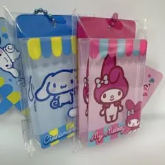 サンリオキャラクターズ ドールパッケージ 風キーホルダー　マイメロディ　シナモ