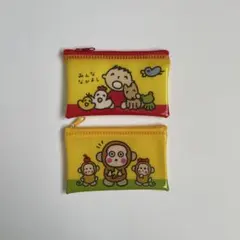 サンリオ おさるのもんきち みんなのたあ坊 フラットポーチ