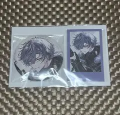 小柳ロウ 誕生日グッズ2025 チェキ風カード&缶バッジセット