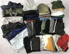 子供服 男の子 まとめ売り 160cm 46点 ユニクロ しまむら 春夏秋冬