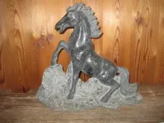 【mo2koさま】ECHT ALTMANN アルトマン　跳ね馬　高さ約28cm ECHT ALTMANN アルトマン跳ね馬高さ約28cm