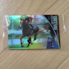 サラブレッドホースコレクション ツインウエハース 第4R　オルフェーヴル
