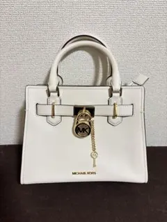 MICHAEL KORS ホワイト ミニハンドバッグ