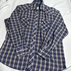 Wrangler 80-90s ネルシャツ チェックシャツ　XL アメカジ