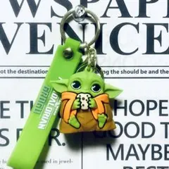 STAR WARS マンダロリアン ベビーヨーダ グローグ キーホルダー