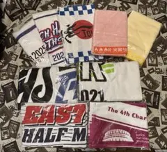 新品タオルまとめ売り　マラソン大会記念バスタオル×３スポーツ×５マフラー１計９枚のサムネイル