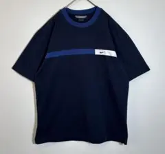 NIKE ナイキ　刺繍ロゴ　スウッシュ　リンガー　00s Tシャツのサムネイル