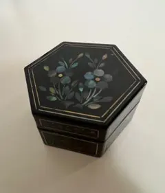螺鈿細工 小物入れ　美術品　アンティーク　工芸品　螺鈿 hjin-2000254323-1.jpg