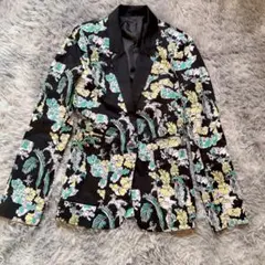 SLY スライ ボタニカル柄 テーラードジャケット 総柄 1サイズ