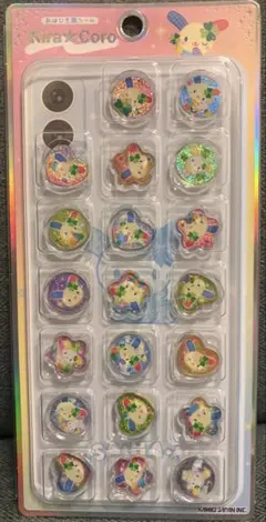 正規品　キラコロ　おはじきシール　ウサハナ　サンリオ