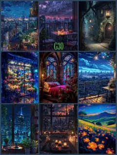 幻想的パネル　Ｇ３０