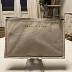 theory luxe キャンバス地ポーチのサムネイル