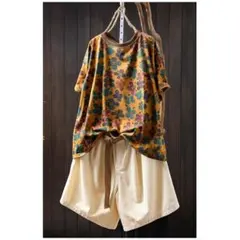 プリント TシャツI 配色 カジュアル レディース 大きいサイズ オシャレ