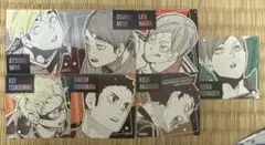 ハイキュー　スクエアステッカーコレクション　第2弾　宮侑　宮治　月島　7点