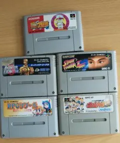 スーパーファミコン　カセット　5本セット　ジャンク品