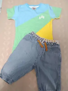 コーディコービー　半袖Tシャツ　ハーフパンツ　110のサムネイル