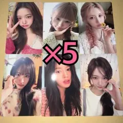 IVE REVIVE アスマート　ラキドロ　トレカ　6種　5set コンプ 特典 IVE REVIVE アスマート ラキドロ トレカ 6種 5set コンプ 特典 - メルカリ