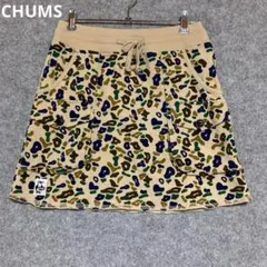 CHUMS ヒョウ柄ミニスカート