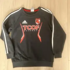 adidas 黒トレーナー 160 ジュニア 裏起毛