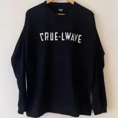 CRUE-L RECORDS WAVE プリント ロングTシャツ M 野村訓市