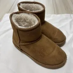 GAP キッズ ムートンブーツ ブラウン 20cmのサムネイル