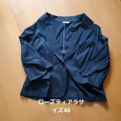Rose Tiara　サイズ46　七分袖ジャケット