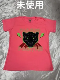 ☆未使用☆ インポート　Tシャツ　ネオンカラー　ブラックパンサー　派手　M
