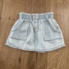 ZARA ライトブルースカート 1218 (86cm)