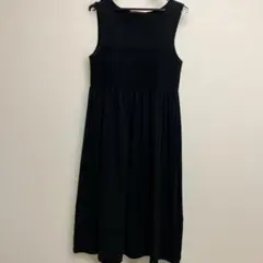 Mademoiselle NON NON ノースリーブワンピース 黒のサムネイル