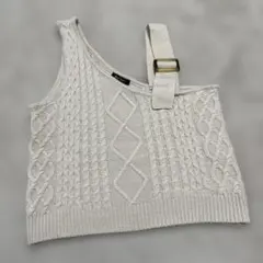 ニットベスト　ビスチェ