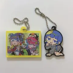 寺田テラ ラバーストラップ アクリルキーホルダー