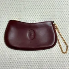 Cartier マストライン ポーチ ボルドーのサムネイル