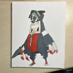 손으로 그린 그림 가치악타 지타