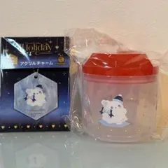 サンリオ Happyくじ はなまるおばけ D賞 E賞 キャニスター