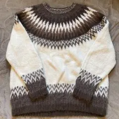 ラルフローレン　毛100％ニット　ハンドニット